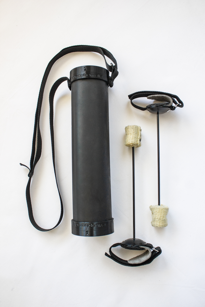 SteelDish Fire Palm Torches Pyro Flow